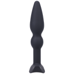 Cargar imagen en el visor de la galería, Tantus Silicone Perfect Butt Plug Black
