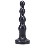 Load image into Gallery viewer, Tantus Silicone Large Ripple Butt Plug Black
