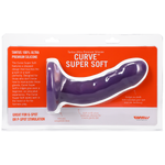 Load image into Gallery viewer, Tantus Silicone Curve Dildo Amethyst
