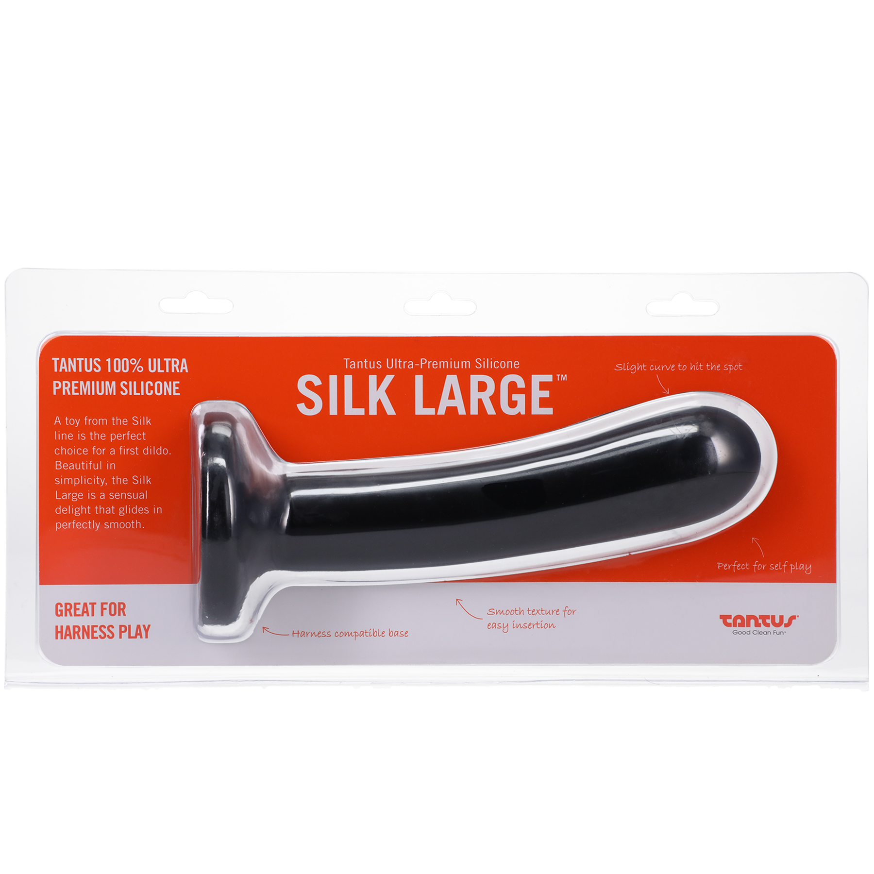 TS1298 - Tantus Silk Large Onyx Medium