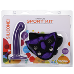 Load image into Gallery viewer, Tantus Silicone Sport Harness Kit Midnight Purple
