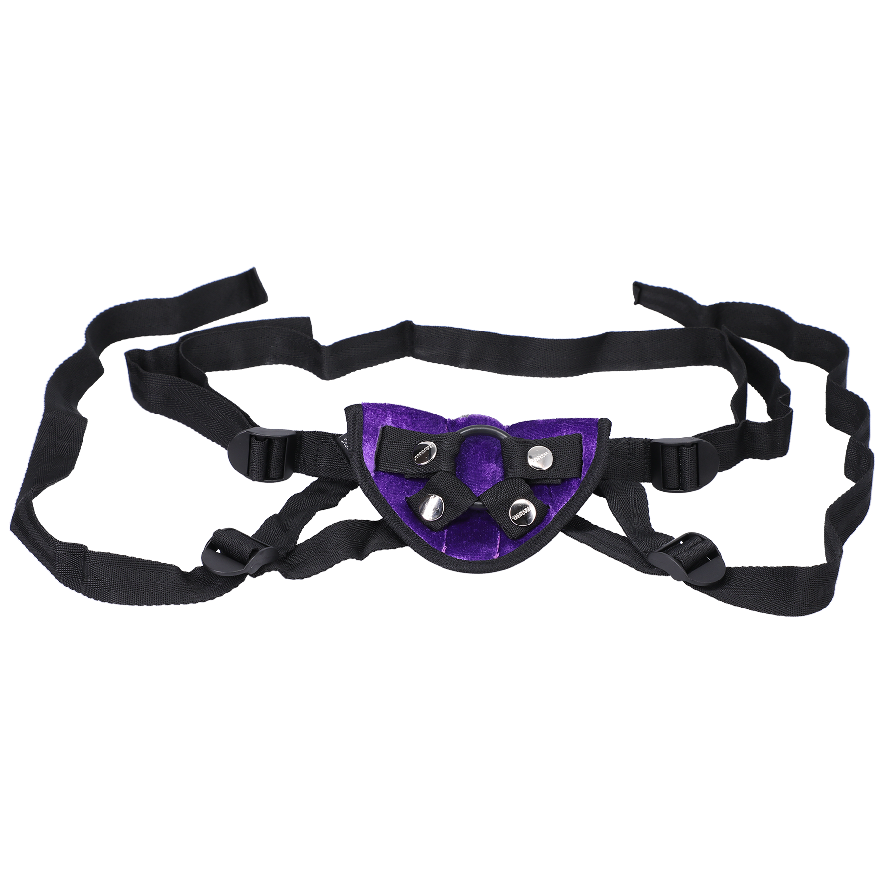 Tantus Silicone Sport Harness Kit Midnight Purple