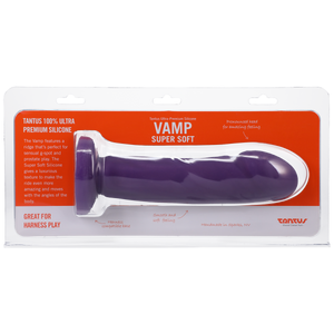 Tantus Silicone Vamp Super Soft Silicone Amethyst