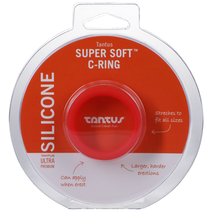 Super Soft Cock Ring Red