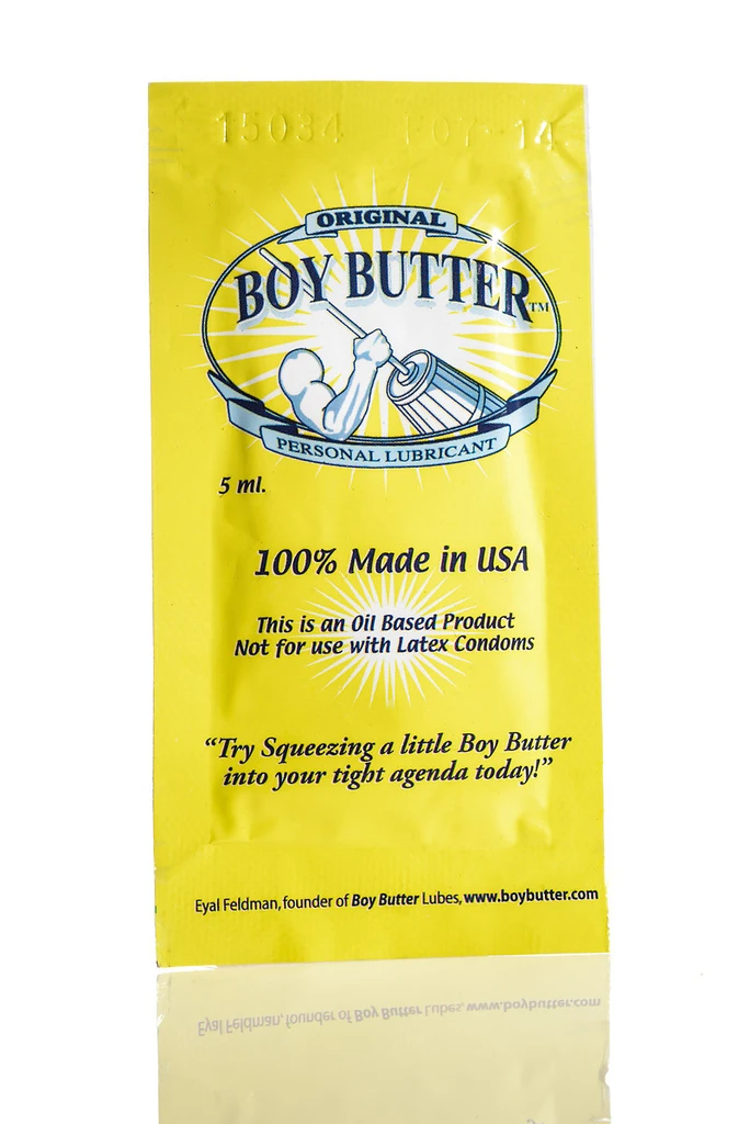 Boy Butter Original Formula Single Use Packet