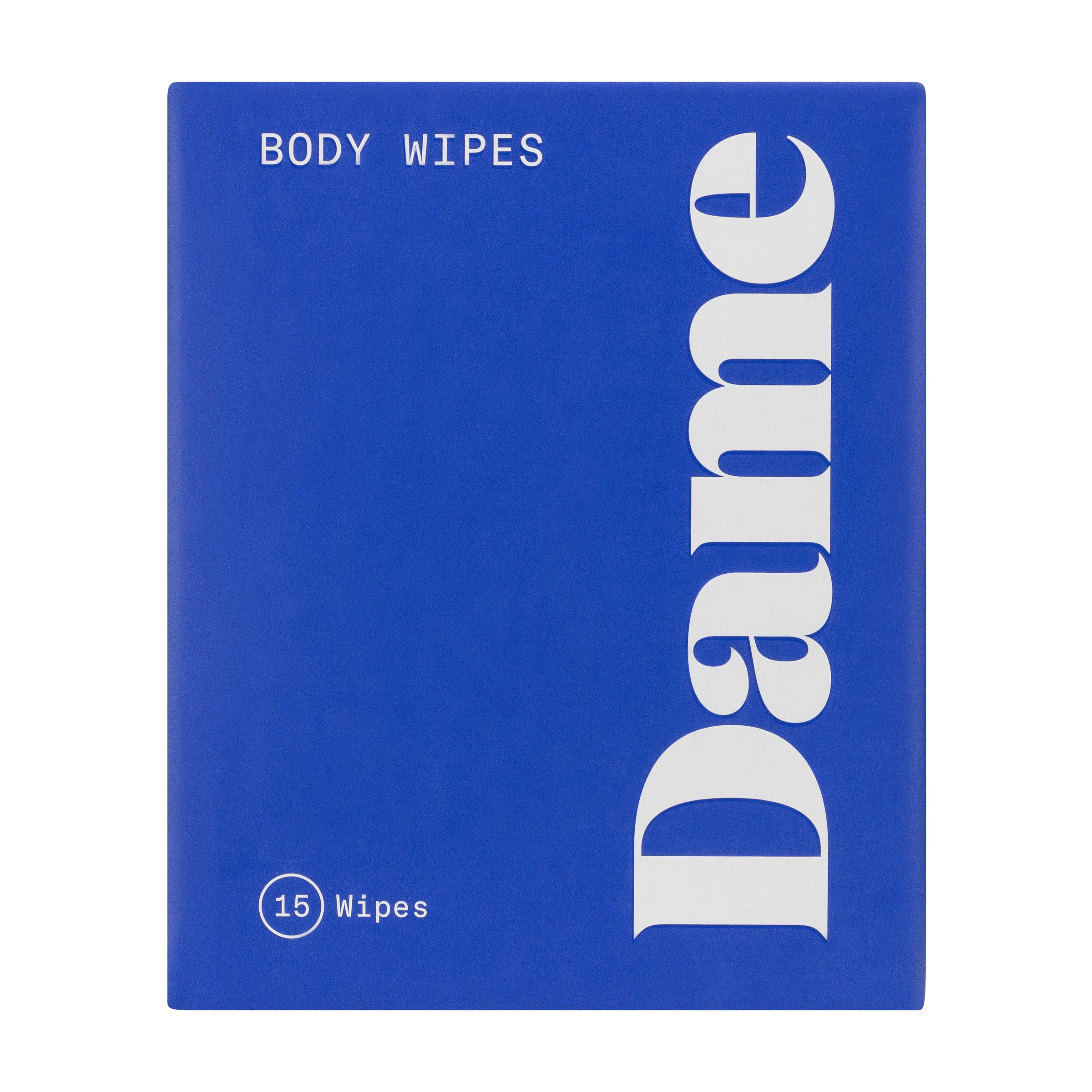 Dame WIP-15 Body Wipes - 15ct