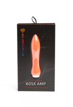 Load image into Gallery viewer, Nu Sensuelle 60SX AMP SILICONE BULLET - CORAL
