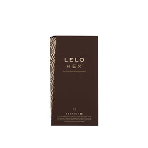 LELO HEX Respect XL Condoms, 12 Pack