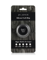 Load image into Gallery viewer, Je Joue - Black Silicone C-Ring - Maximum Stretch
