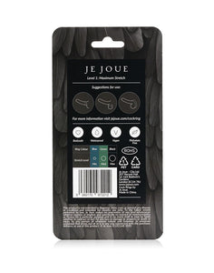 Je Joue - Black Silicone C-Ring - Maximum Stretch