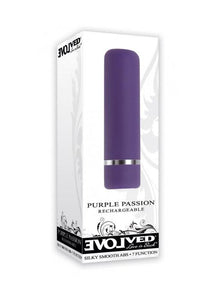 Evolved Novelties Purple Passion Rechargeable Bullet Vibrator
