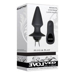 Load image into Gallery viewer, Evolved Novelties Plug &amp; Play Butt Plug Vibrator With Remote Control
