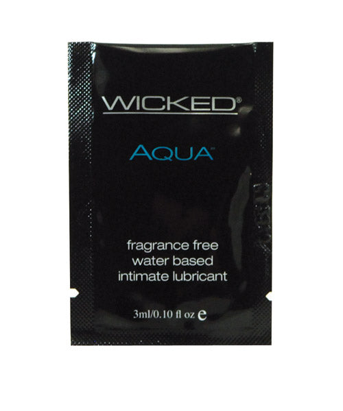 Wicked Aqua Lube Sachet 0.10 oz