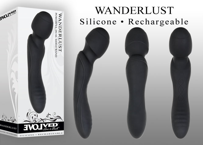 Evolved Novelties Wanderlust Double Sided Wand Vibrator