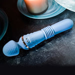 Load image into Gallery viewer, Adam &amp; Eve THE DUAL END THRUSTING WAND BLUE
