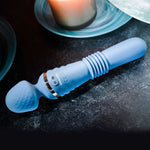 Cargar imagen en el visor de la galería, Adam &amp; Eve THE DUAL END THRUSTING WAND BLUE
