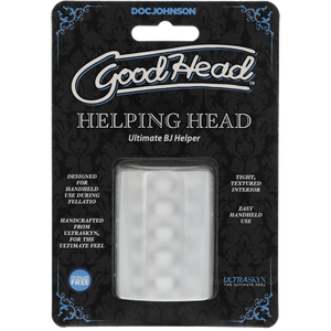 Doc Johnson GoodHead - Helping Head - Clear