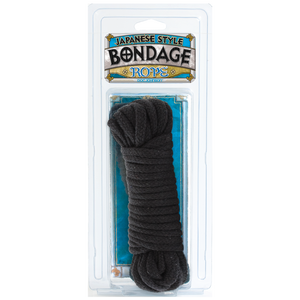 Doc Johnson Japanese Style Bondage Rope - Black