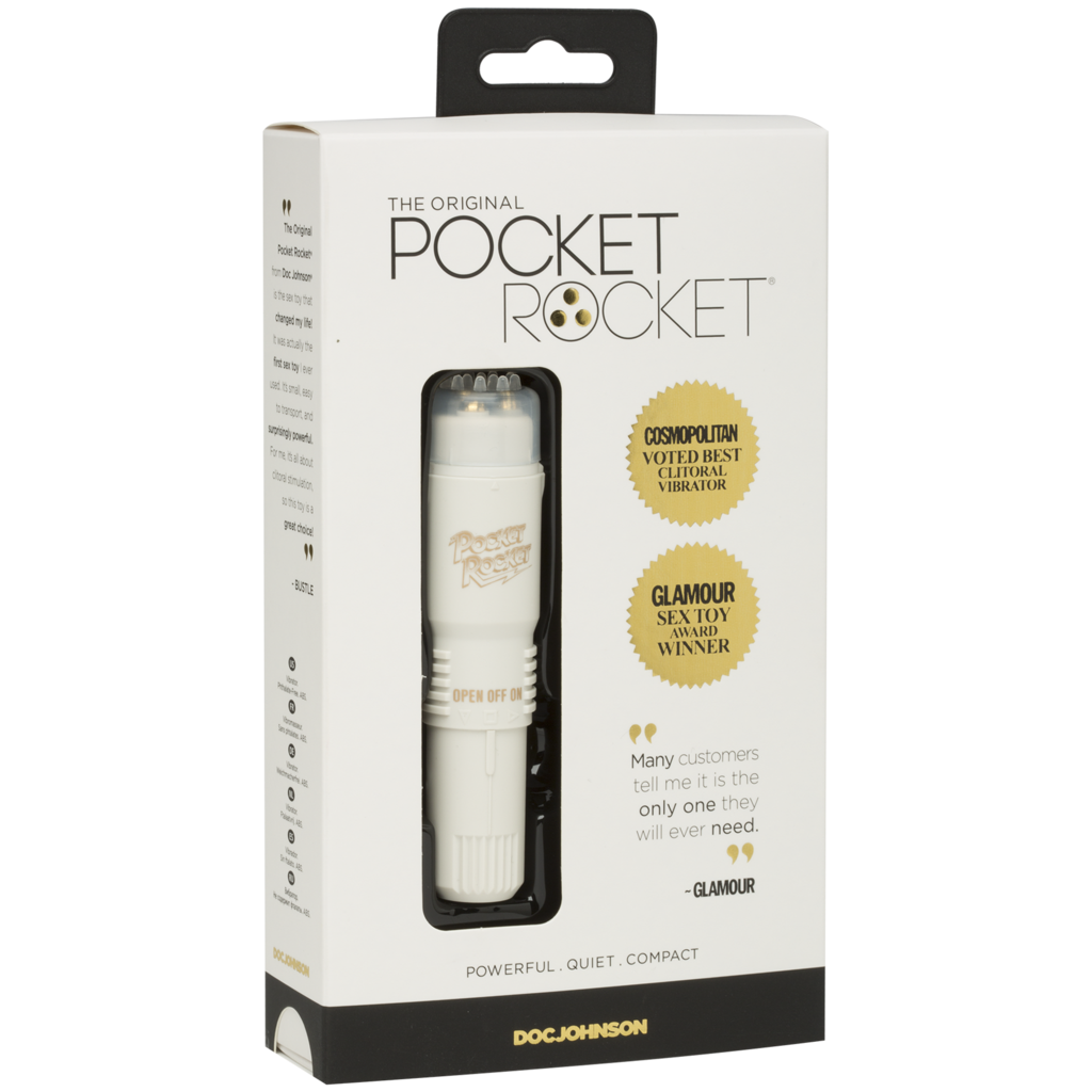 Doc Johnson Pocket Rocket® - The Original - White