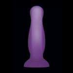 Load image into Gallery viewer, Evolved Novelties Luminous Butt Plug Glow in the Dark Purple Medium
