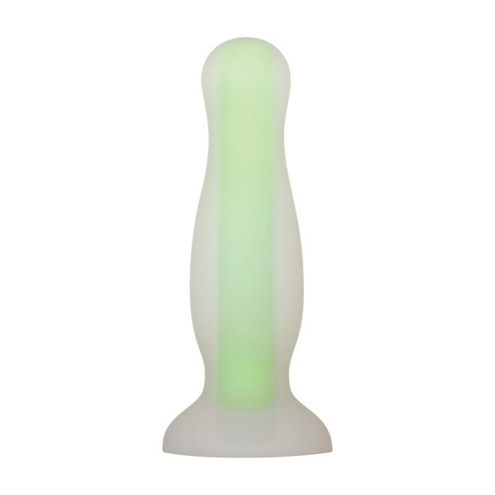 Evolved Novelties Luminous Butt Plug Glow in the Dark Green Large