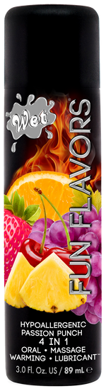 Load image into Gallery viewer, Wet Fun Flavors Passion Punch 4 in 1 3oz
