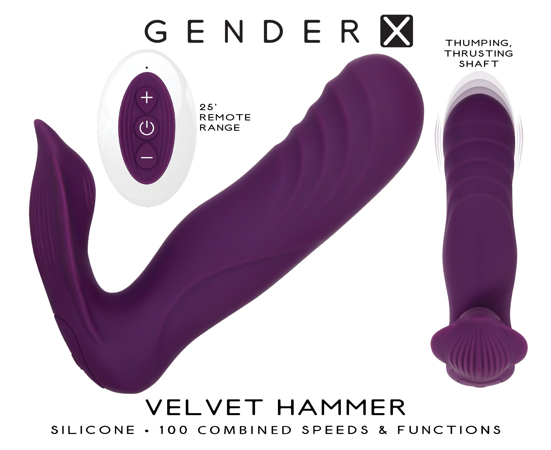 Gender X VELVET HAMMER PURPLE