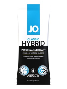 JO Classic Hybrid - hybrid lubricant 10ml / 0.3 fl. oz Sachet