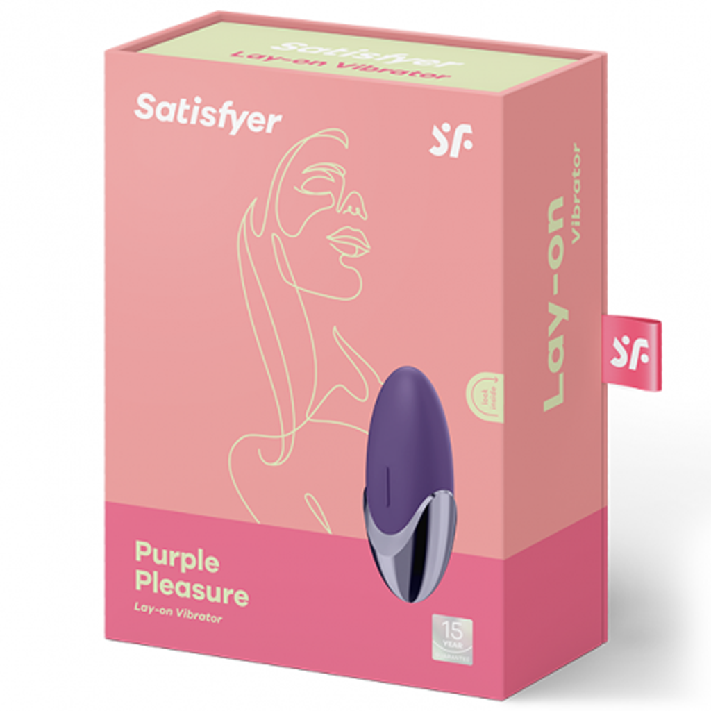 Satisfyer Purple Pleasure - Violet, Brass