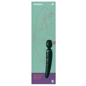 Satisfyer Wand-er Women - Black/Gold