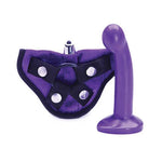 Load image into Gallery viewer, Tantus Silicone Sport Harness Kit Midnight Purple
