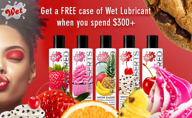 Wet Case of 12 3oz Flavoured Lubes