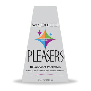 Wicked Pleasers - 10 Lubricant Packs 0.10 oz