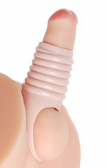 Load image into Gallery viewer, XR SM Really Ample Ribbed Penis Enhancer Sheath
