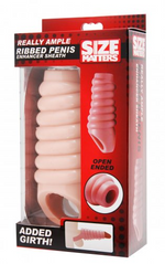 Load image into Gallery viewer, XR SM Really Ample Ribbed Penis Enhancer Sheath
