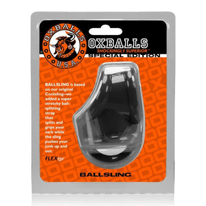 Oxballs BALLSLING, ball-split-sling - BLACK