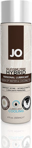 JO Silicone Free Hybrid - Cooling - Lubricant 4 floz / 120 mL