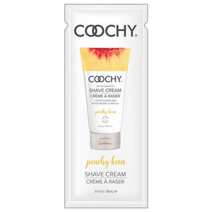 COOCHY SHAVE CREAM Peachy Keen 0.5 fl oz  |  15mL - FOIL