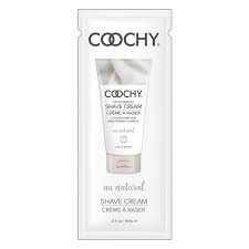 COOCHY SHAVE CREAM Au Natural 0.5 fl oz  |  15mL - FOIL