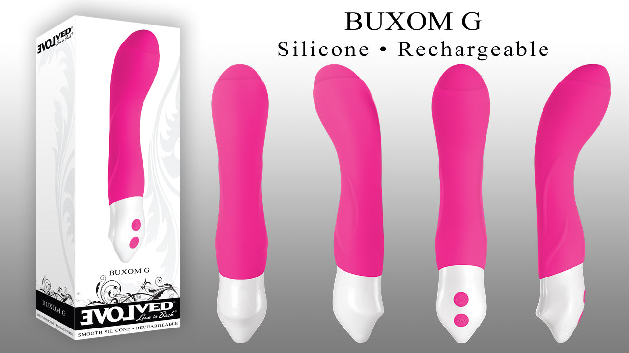Evolved Buxom G-spot Silicone Vibrator
