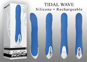 Evolved Tidal Wave Silicone Vibrator