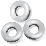 Load image into Gallery viewer, Oxballs FAT WILLY, 3-pack jumbo cockrings - CLEAR
