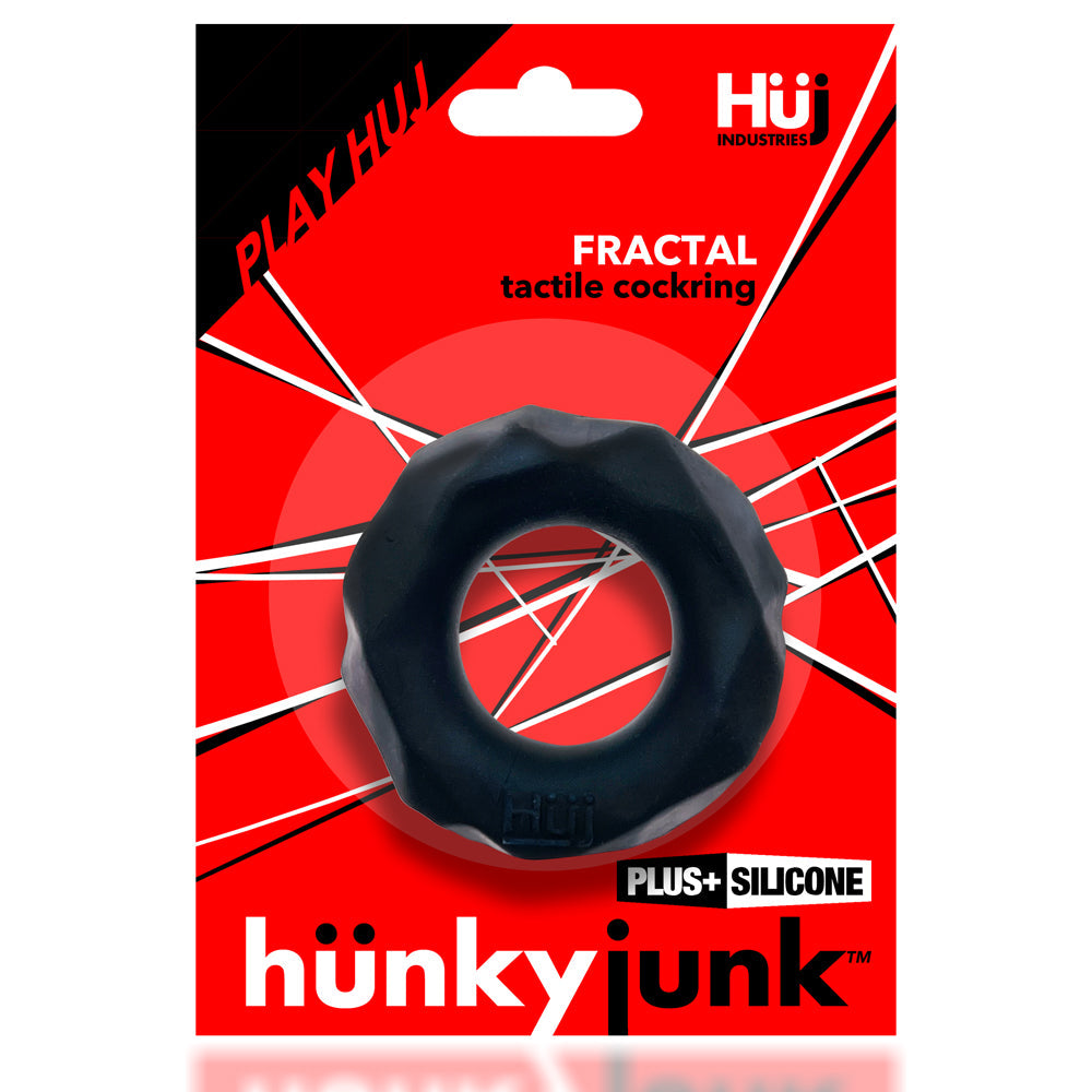 Hunkyjunk FRACTAL tactile cockring TAR ICE