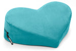 Load image into Gallery viewer, Heart Wedge Teal Microvelvet
