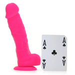 Cargar imagen en el visor de la galería, Small Silicone Colours Dildo in Pink
