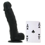 Load image into Gallery viewer, Small Silicone Colours Dildo in Black
