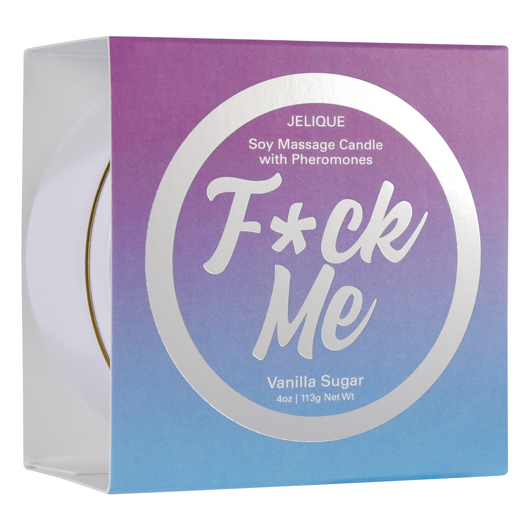 SOY MASSAGE CANDLE F*CK ME VANILLA SUGAR 4 FL OZ