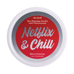 Cargar imagen en el visor de la galería, SOY MASSAGE CANDLE NETFLIX &amp; CHILL BERRY YUMMY 4 FL OZ
