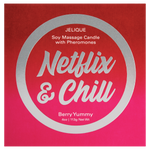 Charger l&#39;image dans la galerie, SOY MASSAGE CANDLE NETFLIX &amp; CHILL BERRY YUMMY 4 FL OZ
