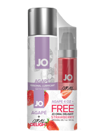 Cargar imagen en el visor de la galería, JO Agape 4oz + JO Oral Delight Strawberry Arousal Gel 1oz
